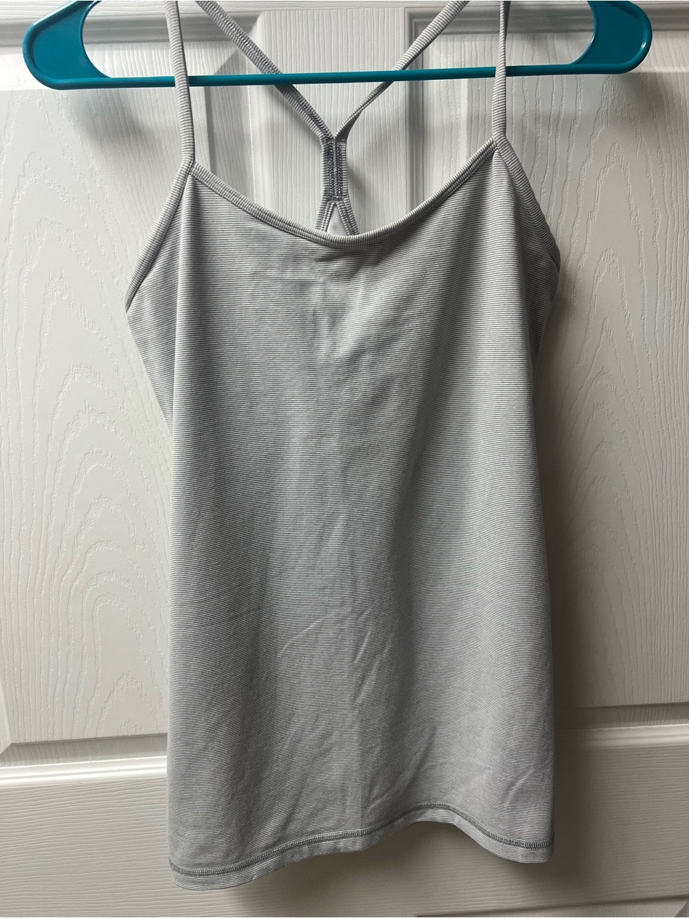 lululemon athletica Light Gray Strappy Cami